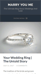 Mobile Screenshot of marryyoume.com